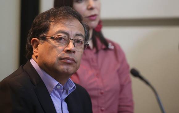 Gustavo Petro explicó por qué recibió dinero en efecto durante campaña. FOTO COLPRENSA