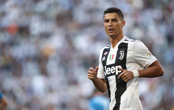 Cristiano Ronaldo fue acusado por violación y hasta que no se defina la investigación no hará parte de la Selección de Portugal. FOTO AFP