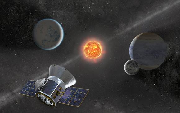 Se espera que Tess, que aparece en esta ilustración, detecte más planetas que Kepler y que muchos de ellos sean tipo Tierra que residan en regiones habitables. FOTO Nasa