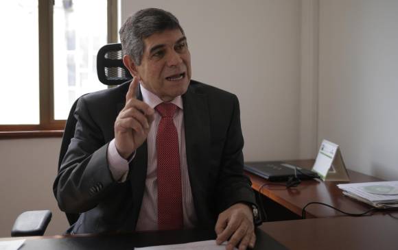Enrique Valderrama, presidente de Fecolfin, habló de los retos del sector solidario en la industria financiera. FOTO Colprensa. Enrique Valderrama, presidente de Fecolfin, habló de los retos del sector solidario en la industria financiera. FOTO Colprensa.