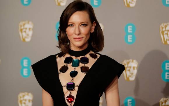 Cate Blanchett en la pasada ceremonia de los Premios Bafta. FOTO AFP Cate Blanchett en la pasada ceremonia de los Premios Bafta. FOTO AFP