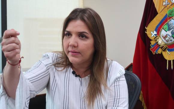 María Alejandra Vicuña, vicepresidenta de Ecuador.