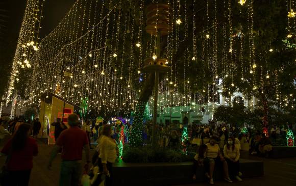 En imágenes | Envigado encendió su alumbrado navideño