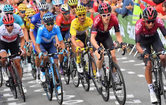 Así va Colombia en el Tour de Francia