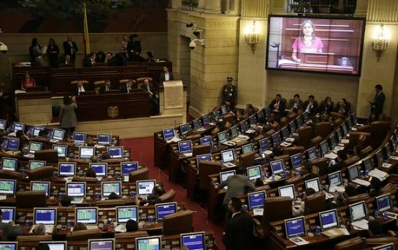 Plenaria del Congreso. FOTO COLPRENSA