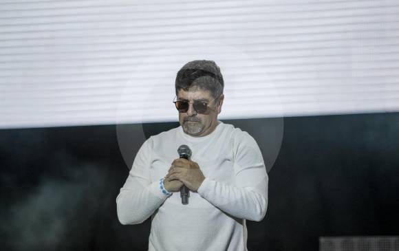 Fabio Legarda, padre del artista fallecido, entregó un menaje de esperanza y perdón. Fotos santiago mesa