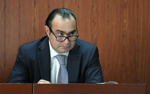 El magistrado Jorge Pretelt es señalado de recibir un soborno para favorecer a la firma Fidupetrol. FOTO Colprensa 
