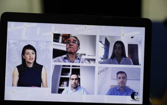 En la mañana de este jueves, en EL COLOMBIANO se transmitió el foro virtual “Ecomovilidad en pospandemia”. FOTO CAMILO SUÁREZ