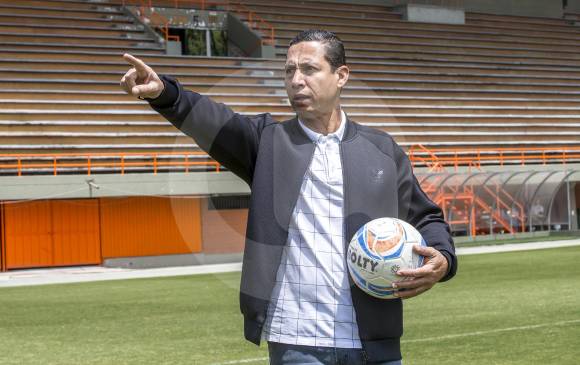 Jaime Pabón fue campeón con Nacional en 1994 y subcampeón de Libertadores en 1995. Trabaja en la parte técnica desde 2008, se inició de la mano de Juan José Peláez. FOTO juan a. sánchez