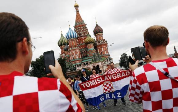 Croacia y Francia jugarán la final del Mundial de Rusia-2018.FOTO EFE