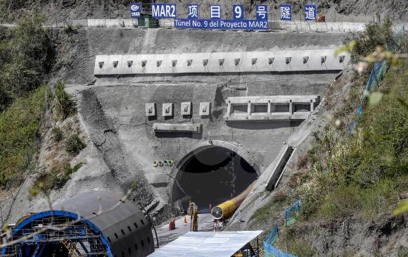 El tramo Mar 2 de la conexión a Urabá, recibirá el tráfico vehicular que salga del Túnel del Toyo y llegará hasta Necoclí. FOTO juan a. sánchez