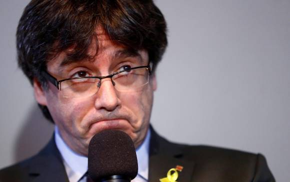 Carles Puigdemont. FOTO REUTERS