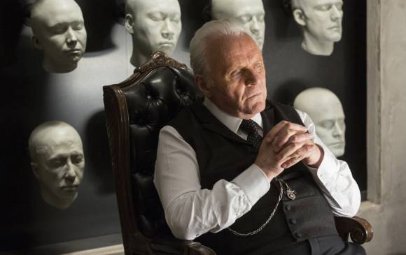 Anthony Hopkins en Westworld. FOTO Cortesía HBO Anthony Hopkins en Westworld. FOTO Cortesía HBO