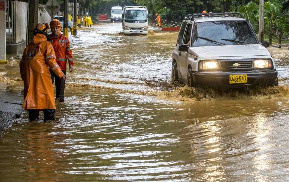 Inundaciones en El Poblado FOTO: JUAN ANTONIO SÁNCHEZ
