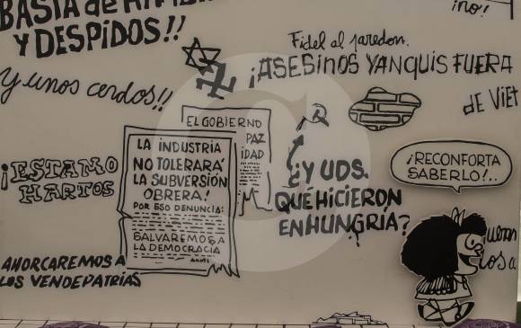 ¡Ah, qué mundo este el de Mafalda!
