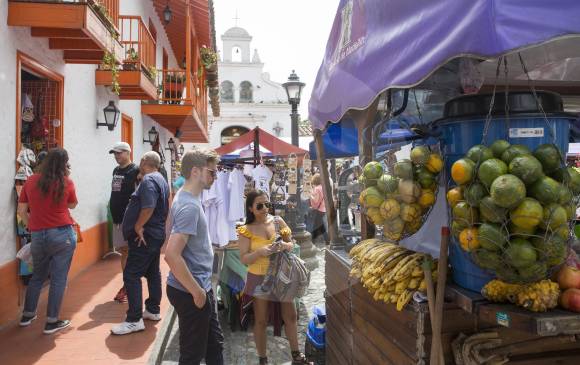 El Pueblito Paisa es uno de los referentes turísticos de la ciudad. FOTO EDWIN BUSTAMANTE