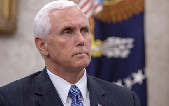 Mike Pence, vicepresidente de Estados Unidos. FOTO: EFE