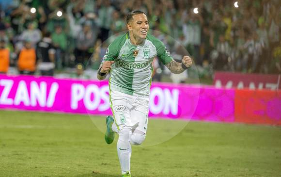 Dayro Moreno, artillero verde con 10 goles.Foto Juan Antonio Sanchéz