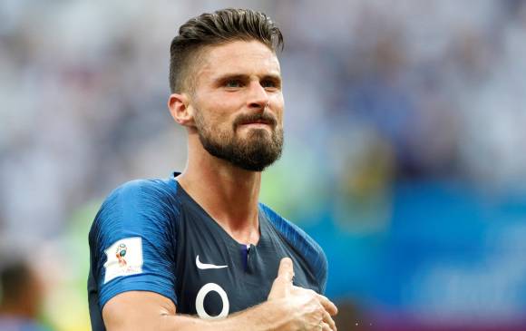 Olivier Giroud, jugador francés. FOTO REUTERS Olivier Giroud, jugador francés. FOTO REUTERS