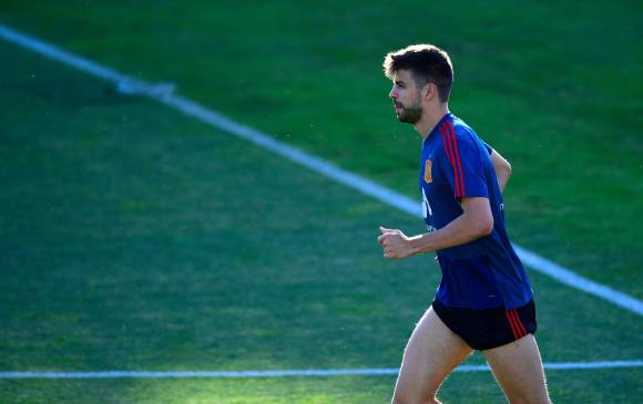 Gerard Piqué, jugador español. FOTO AFP Gerard Piqué, jugador español. FOTO AFP