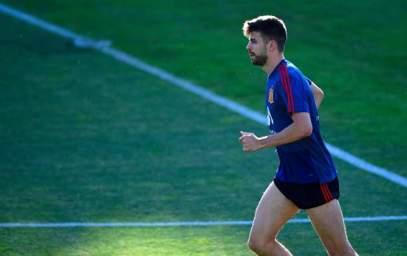 Gerard Piqué, jugador español. FOTO AFP