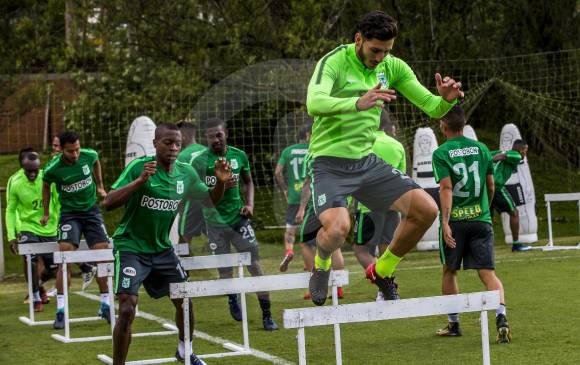 Nacional trabajó durante la semana en Guarne y ahora afrontará seguidilla de 4 partidos en lo que resta de abril. FOTO jaime pérez
