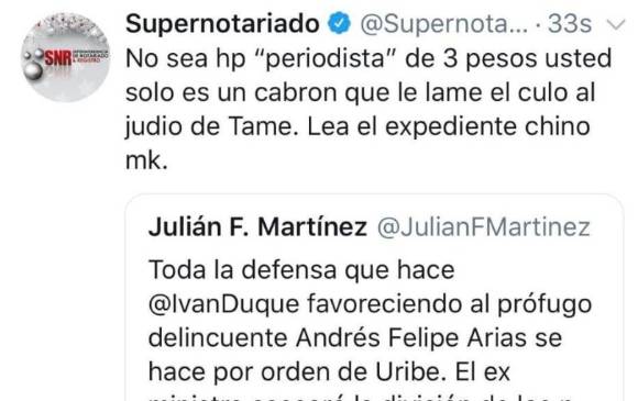 La embarrada en Twitter por la que la Supernotariado pidió disculpas 