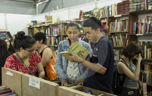Entre los indicadores culturales los índices de lectura y eventos del libro hablan muy bien de Medellín. Un programa como la Fiesta del Libro es vital para la ciudad. Foto: Andrés Camilo Suárez