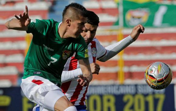 Con la derrota en La Paz, Paraguay empieza a perder terreno en la lucha por un tiquete a Rusia 2018. FOTO REUTERS