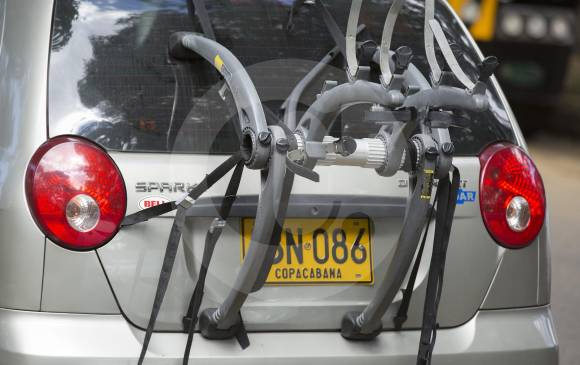 Base para 2025 bicicleta en carro