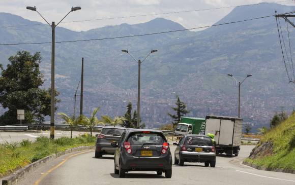 Las Palmas registra como una de las vias con más accidentes del país. Foto: Edwin Bustamante Restrepo