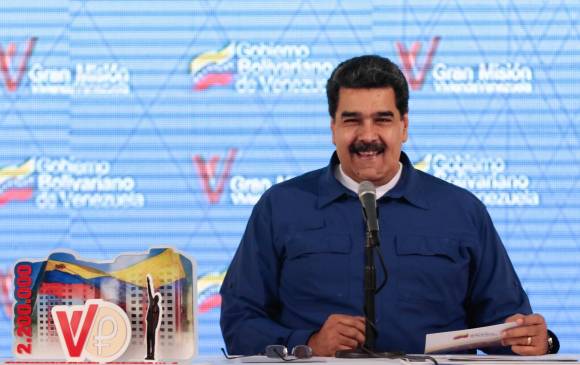 Nicolás Maduro, presidente de Venezuela. FOTO EFE
