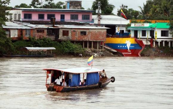 Localidad El Amparo, frontera de Colombia con Venezuela en Arauca. FOTO Jaime Pérez y cortesía.