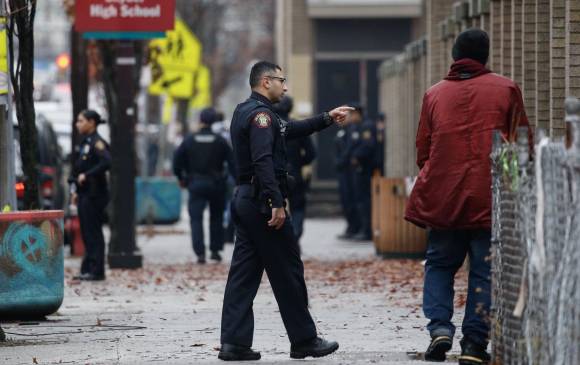 Tiroteo en Jersey. FOTO: AFP