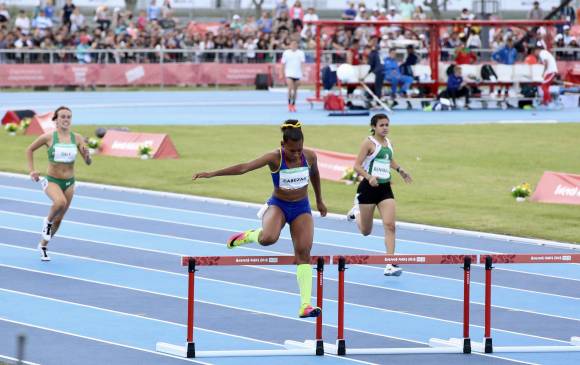 Valeria Cabezas impuso su categorÃ­a de principio a fin en el certamen olÃ­mpico en Argentina. Apunta a Juegos de Tokio-2020. FOTOs COC