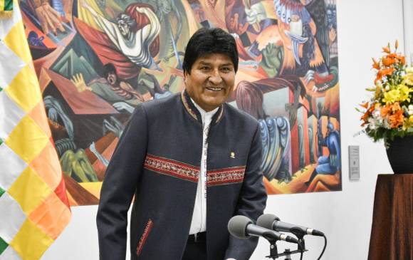 Presidente de Bolivia, Evo Morales. FOTO: AFP