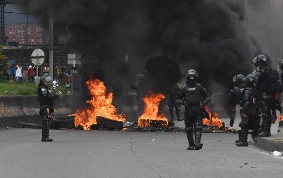 El proyecto del representante a la cámara Víctor Manuel Ortíz que busca penalizar y castigar el vandalismo en las protestas. Foto: Colprensa