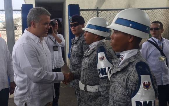 Iván Duque comienza su gobierno con visita a San Andrés