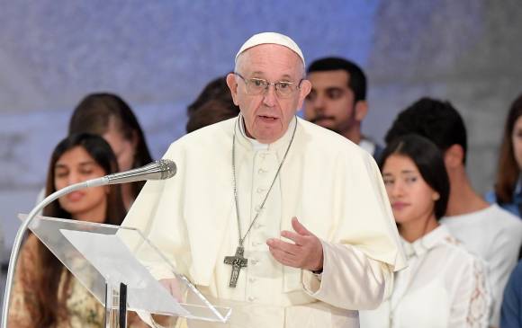Imagen de archivo del Papa Francisco. FOTO: AFP