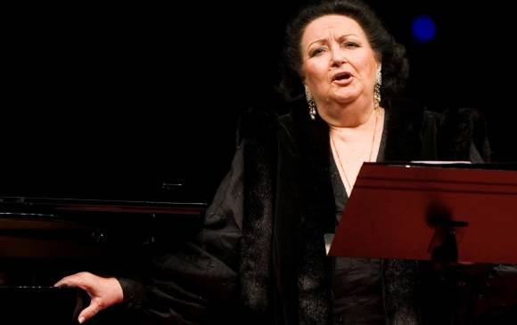 Montserrat Caballé, soprano española. Foto: Reuters