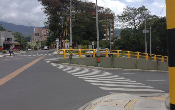 Transversal Intermedia con la Loma del Chocho, en Envigado. FOTO CORTESÍA CARLOS CADENA