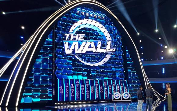 The Wall, programa de concurso del Canal Caracol. FOTO COLPRENSA