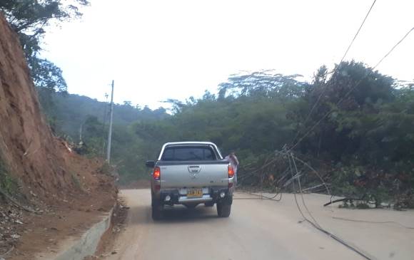 Así está hoy la vía entre Medellín y el Nordeste en el sector de Pradera. FOTO EL COLOMBIANO Así está hoy la vía entre Medellín y el Nordeste en el sector de Pradera. FOTO EL COLOMBIANO