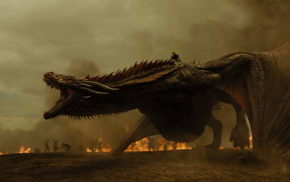 Los dragones son fundamentales en la historia de Game of Thrones. FOTO Cortesía HBO