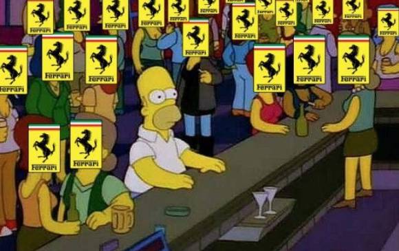 “Cuando entras a Twitter y todos están hablando del Ferrari”.