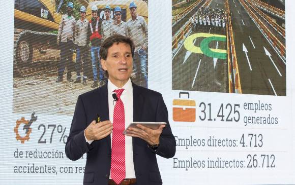 Juan Luis Aristizábal, presidente de Conconcreto. FOTO: Jaime Pérez Munévar.