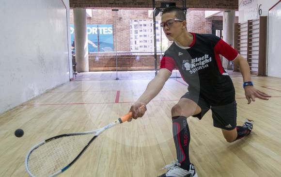 Antes de viajar a Alemania, Mateo se consolidó como campeón de la categoría sub-15 en Colombia. Es una de las cartas para representar al país en torneos de esa categoría. FOTO julio césar herrera 