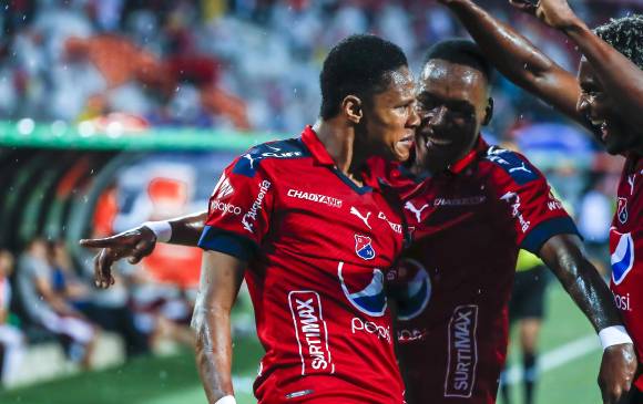 La inspiración de Yairo Moreno, autor de dos goles, no alcanzó para que el DIM sumara tres puntos en Barrancabermeja. Ahora espera a Jaguares en el Atanasio. FOTO archivo juan antonio Sánchez