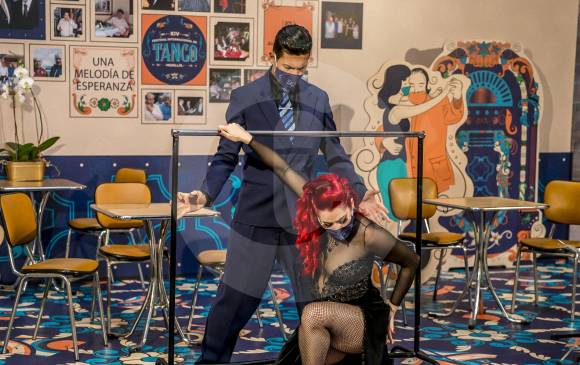 Los bailarines que participen en las competencias usarán elementos de protección para interactuar. FOTO juan antonio sánchez