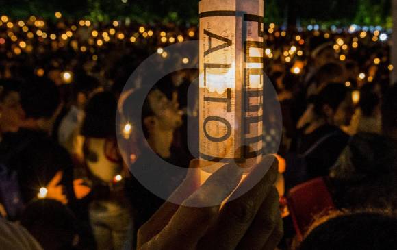 La manifestación de repudio de la sociedad civil ha sido fundamental para darle relevancia a los asesinatos contra líderes sociales y defensores de derechos humanos. FOTO Julio César Herrera
